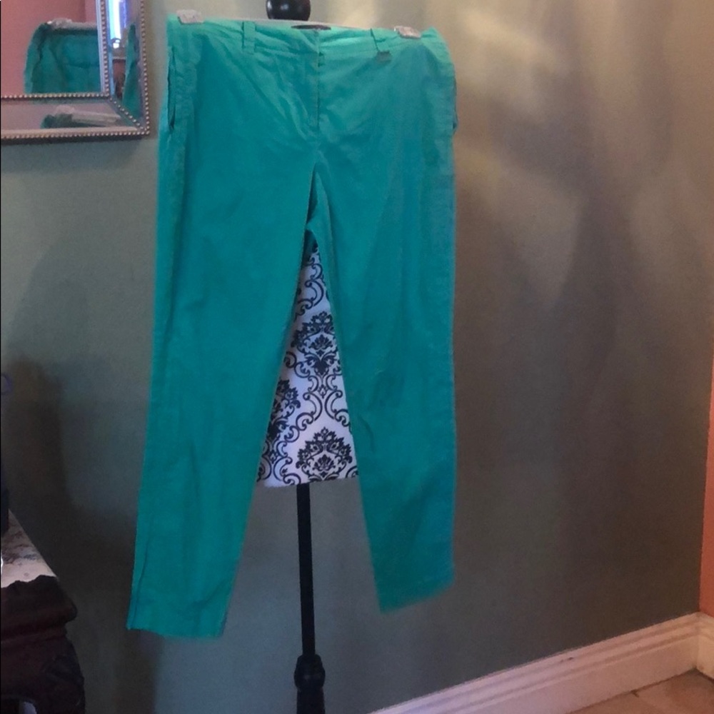 Green pants
